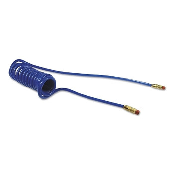Coilhose Pneumatics Flexcoil Polyurethane Air Hoses, 3/8 in OD, 1/4 in ID, 10 ft, Reusable Fitting (1 EA / EA)