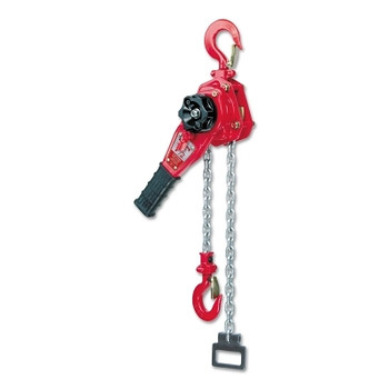 Coffing Hoists LSB-B Ratchet Lever Hoist, 1 1/2 Tons Cap., 15 ft Lifting Ht., 1 Fall, 55 lbf (1 EA / EA) Coffing Hoists LSB-B Ratchet Lever Hoist, 1 1/2 Tons Cap., 15 ft Lifting Ht., 1 Fall, 55 lbf (1 EA / EA)