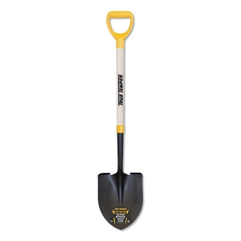 UnionTools Round Point Shovels with D-Grip Handle, 9 in L  x 5.31 in W blade, Hardwood Handle (1 EA / EA)