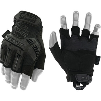 Mechanix Wear M-Pact Gloves, Black, Medium, Black (1 PR / PR)