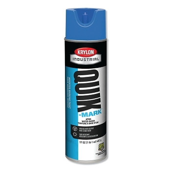 Krylon Quik-Mark APWA Water-Based Inverted Marking Paint, 12 oz Aerosol, Blue (12 CN / CA) Krylon Quik-Mark APWA Water-Based Inverted Marking Paint, 12 oz Aerosol, Blue (12 CN / CA)