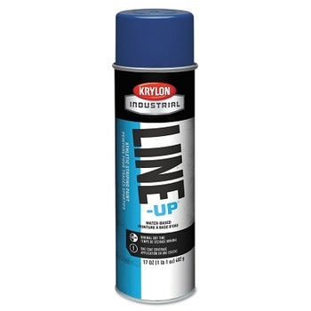 Krylon Line-Up Athletic Field Striping Paints, 17 oz Aerosol Can, Navy Blue (1 CN / CN)