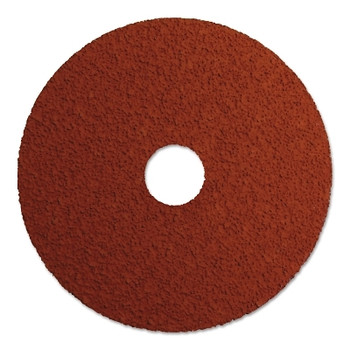 Weiler Tiger Ceramic Resin Fiber Discs, 4 1/2 in Dia, 7/8 in Arbor, 50 Grit, 25/Box (25 EA / BX)