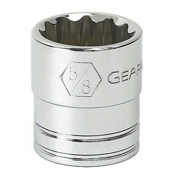 GEARWRENCH Surface Drive Standard Drive Sockets, 3/8 in Drive, 1/2 in Opening (1 EA / EA)