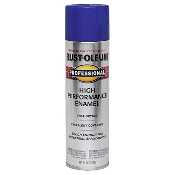 Rust-Oleum High Performance Enamel Spray Paints, 15 oz, Blue, Gloss Finish (6 CN / CA)