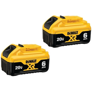 DeWalt Battery Pack, Lithium-Ion, 6.0 Ah, 20V Max (1 EA / EA)