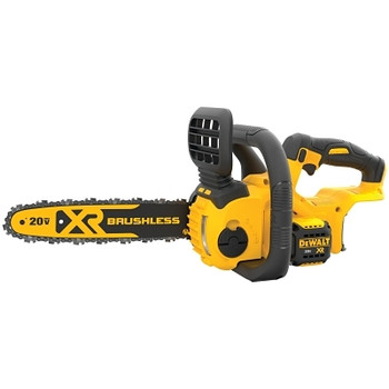 DeWalt XR Compact Cordless Chainsaws, 12 in, Trigger Switch, 25.2 ft/s (1 EA / EA)