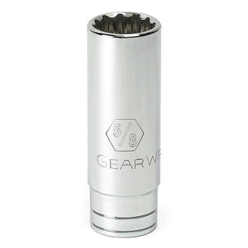 Apex 3/8 in Drive 6 and 12 Point SAE Deep Length Sockets, 2.5 in Long, 6 Points (1 EA / EA)