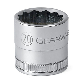 GEARWRENCH Surface Drive 12 Point Standard Metric Sockets, 1/2 in Dr, 11 mm Opening (1 EA / EA)