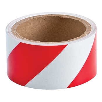 Brady Reflective Striped Tapes, 2 in x 10 yd, Red/White (1 EA / EA)