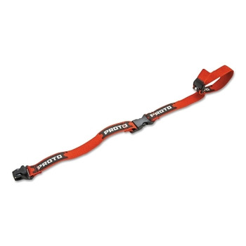 Proto Hard Hat Lanyards, Red, Bulk (1 EA / EA)