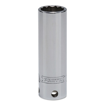 Proto Tether-Ready Drive Deep Sockets, 3/8 in Drive, 16 mm, 2 3/4 in L, 12 Points (1 EA / EA)