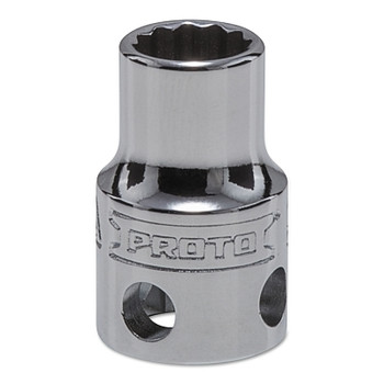 Proto Tether-Ready Drive Deep Sockets, 3/8 in Drive, 9 mm, 1 3/32 in L, 12 Points (1 EA / EA)