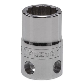 Proto Tether-Ready Drive Deep Sockets, 3/8 in Drive, 11 mm, 1 3/32 in L, 12 Points (1 EA / EA)