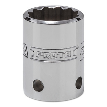 Proto Tether-Ready Drive Deep Sockets, 1/2 in Drive, 20 mm, 1 1/2 in L, 12 Points (1 EA / EA)