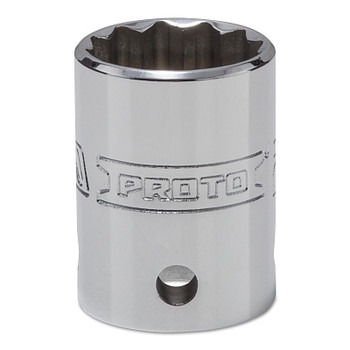 Proto Tether-Ready Drive Deep Sockets, 1/2 in Drive, 21 mm, 1 1/2 in L, 12 Points (1 EA / EA)