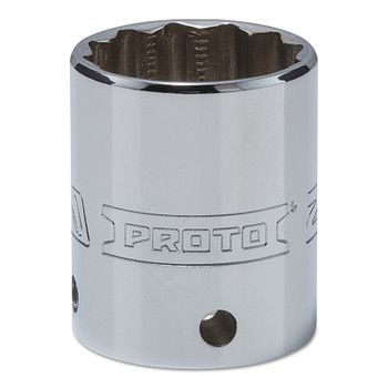 Proto Tether-Ready Drive Deep Sockets, 1/2 in Drive, 29 mm, 1 25/32 in L, 12 Points (1 EA / EA)