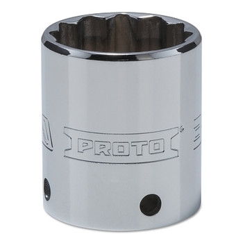 Proto Tether-Ready Drive Deep Sockets, 1/2 in Drive, 31 mm, 1 25/32 in L, 12 Points (1 EA / EA)