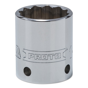 Proto Tether-Ready Drive Deep Sockets, 1/2 in Drive, 1 1/8 in, 1 3/4 in L, 12 Points (1 EA / EA)