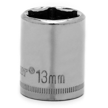 Crescent 6 Point Standard Metric Sockets, 1/4 in Dr, 4 mm Opening (6 EA / BX)