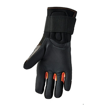 Ergodyne ProFlex 9012 ANSI/ISO-Certified Anti-Vibration Gloves + Wrist Support, Large (1 PR / PR)