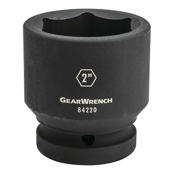 GEARWRENCH 1 in Drive 6 Point Standard Impact Sockets, 1 7/8 in (1 EA / EA)