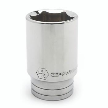 GEARWRENCH 6 Point Deep SAE Socket, 3/4 in Drive, 1-1/8 in Opening (1 EA / EA) GEARWRENCH 6 Point Deep SAE Socket, 3/4 in Drive, 1-1/8 in Opening (1 EA / EA)