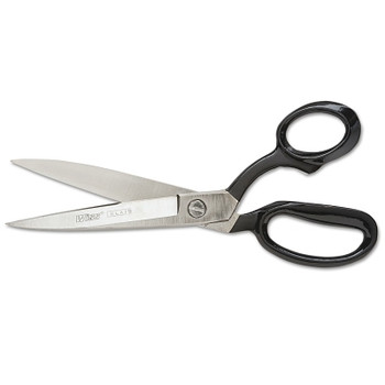 Crescent/Wiss Inlaid Bent Handle Industrial Shears, 12.5 in OAL, Black, Sharp (1 EA / EA)