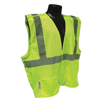 Radians SV4 Economy Type R Class 2 Breakaway Safety Vests, X-Large, Hi-Viz Green (1 EA / EA)