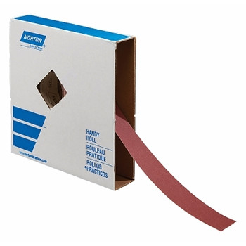 Norton Fine Grit Cloth Rolls, 2 in x 50 yd, P120 (1 RL / RL) Norton Fine Grit Cloth Rolls, 2 in x 50 yd, P120 (1 RL / RL)
