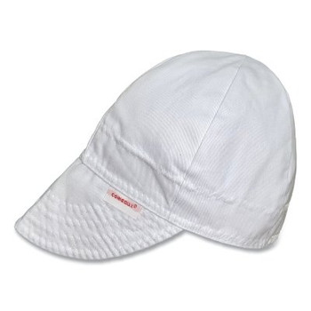 Comeaux Caps Series 2000 Reversible Cap, Size 7-7/8, White (12 EA / DZ)