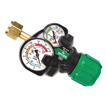 Victor EDGE Series 2.0 Regulator, Oxygen, 5 psi to 125 psi Delivery, 4,000 psi Inlet (1 EA / EA)