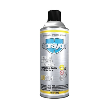 Sprayon Dry Film Graphite Lubricant, 10 oz, Aerosol Can (12 CN / CA)