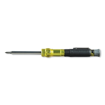 Klein Tools 4-in-1 Electronics Pocket Screwdriver, Phillips/Slotted (1 EA / EA)