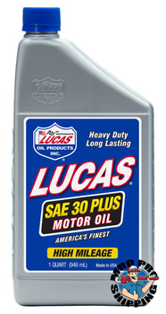 Lucas Oil SAE 30 Plus Motor Oil, 1 Quart (6 BTL / CS)
