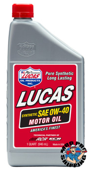 Lucas Oil Synthetic SAE 0W-40 Motor Oil, 1 Quart (6 BTL / CS)