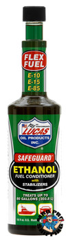 Lucas Oil Safeguard Ethanol Fuel Conditioner, 1 Pint (12 BTL / CS)