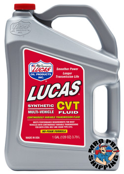 Lucas Oil Synthetic CVT Transmission Fluid, 1 Gallon (4 GAL / CS)