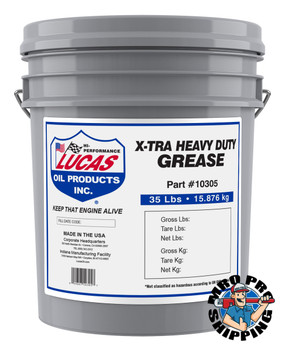 Lucas Oil X-Tra Heavy Duty Grease, 35 lb., (1 PAIL/EA)