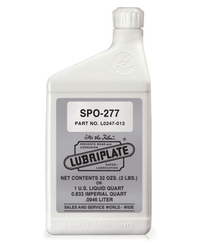 LUBRIPLATE SPO-277, 2lb. Bottle, (12 BTL/CS)