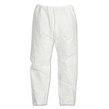 DuPont Tyvek Pants with Elastic Waist, Open Ankles, Large (50 EA / CA)