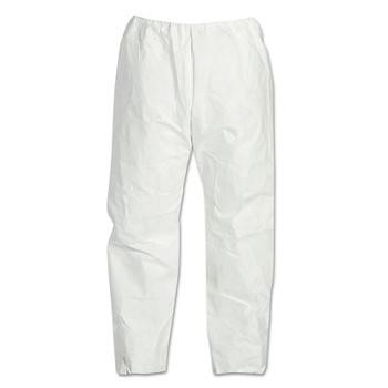 DuPont Tyvek Pants with Elastic Waist, Open Ankles, 2X-Large (50 EA / CA)