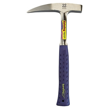 Estwing Rock Pick, 22 oz Head, 13 in, Steel Handle with Blue Shock Reduction Grip (1 EA / EA)