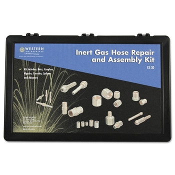 Western Enterprises Hose Repair Kit, B-Size Inert Fittings, 1/4 in Hose ID (1 EA / EA) Western Enterprises Hose Repair Kit, B-Size Inert Fittings, 1/4 in Hose ID (1 EA / EA)