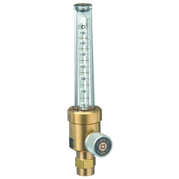 Western Enterprises RWS Series Flowmeters, Argon/CO2, 0 - 70 SCFH, 1/8 in NPT F, 50 psig inlet (1 EA / EA)