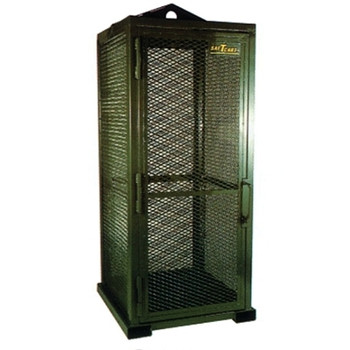 Saf-T-Cart Storage Series Cylinder Cage, Locking Door, (9) Hi-Pressure Cylinders (1 EA / EA)