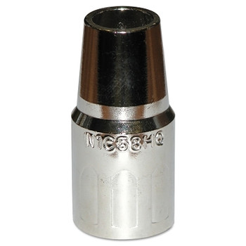 Bernard Quick Tip MIG Nozzle, Threaded, 5/8 in Bore, For Series 1 Tip, Plated Copper, Heavy Duty (10 EA / BG)