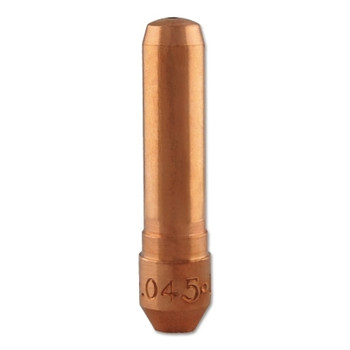 Bernard Centerfire MIG Contact Tip, 0.045 in Wire, T Series, Non-Threaded/Tapered Base (1 EA / EA)