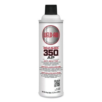 Weld-Aid Weld-Kleen 350 AP Anti-Spatter, 16 oz Aerosol Can, 13.75 wt oz, Red (6 EA / BOX)