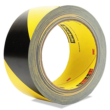 3M Industrial Safety Stripe Tape 5700, 3 in x 36 yd, Black/Yellow (1 ROL / ROL)